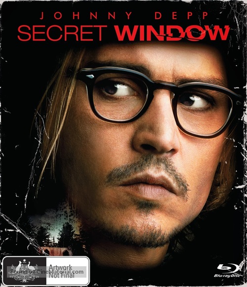 Secret Window - Australian Blu-Ray movie cover