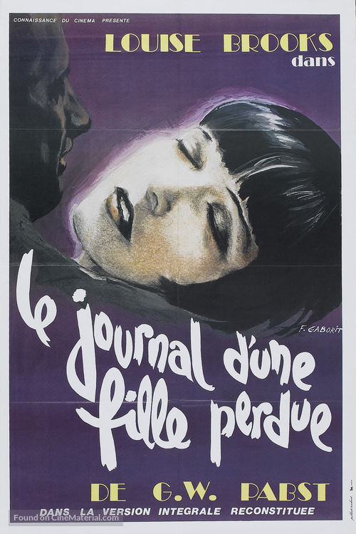 Tagebuch einer Verlorenen - French Re-release movie poster