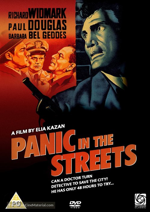 Panic in the Streets - British DVD movie cover