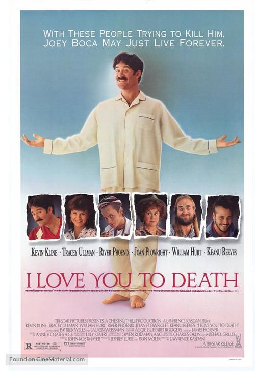I Love You to Death - Movie Poster