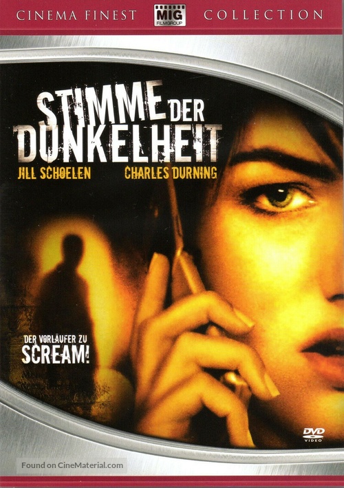 When a Stranger Calls Back - German DVD movie cover