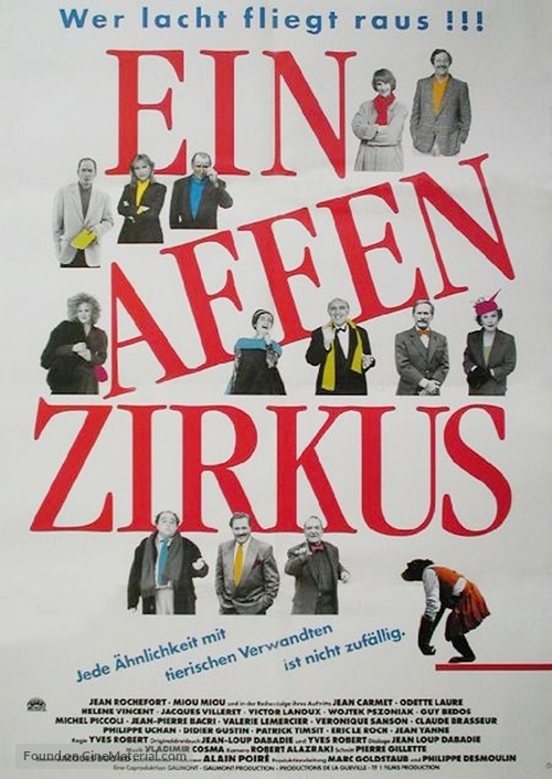 Le bal des casse-pieds - German Movie Poster