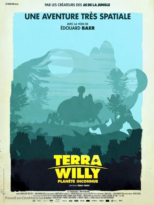 Terra Willy: La plan&egrave;te inconnue - French Movie Poster