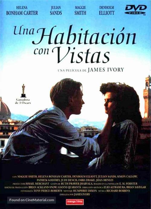 A Room with a View - Spanish DVD movie cover