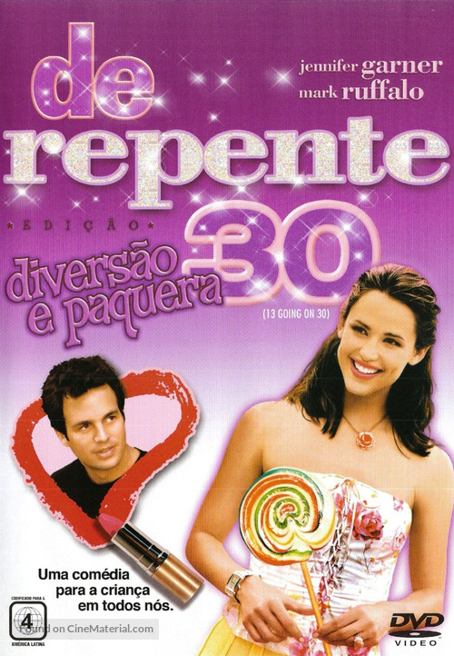 13 Going On 30 - Brazilian DVD movie cover