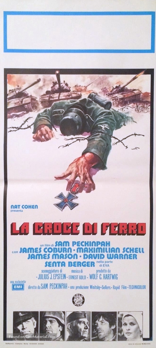 Cross of Iron - Italian Movie Poster