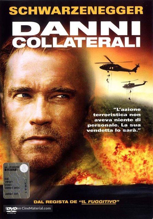 Collateral Damage - Italian DVD movie cover