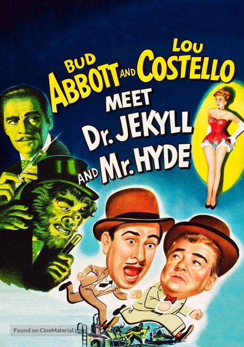 Abbott and Costello Meet Dr. Jekyll and Mr. Hyde - DVD movie cover