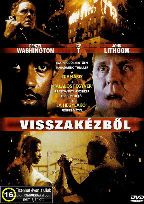 Ricochet - Hungarian DVD movie cover