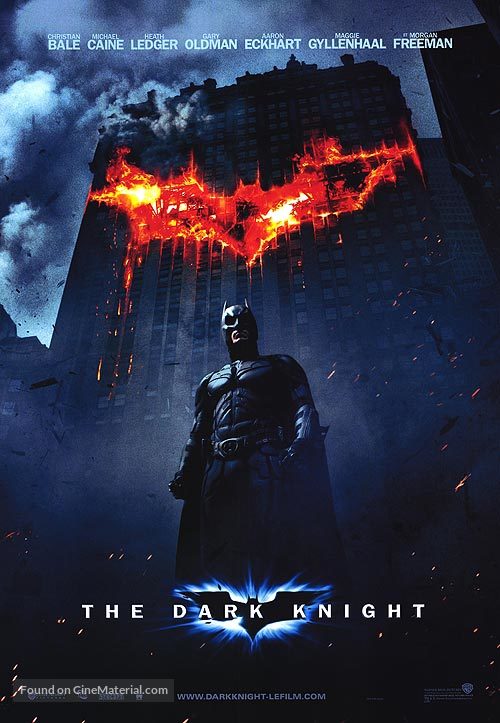 The Dark Knight - French Movie Poster