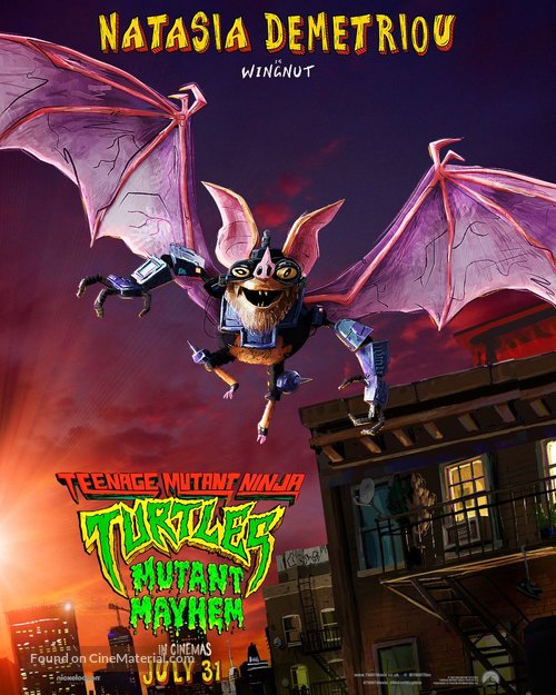 Teenage Mutant Ninja Turtles: Mutant Mayhem - British Movie Poster