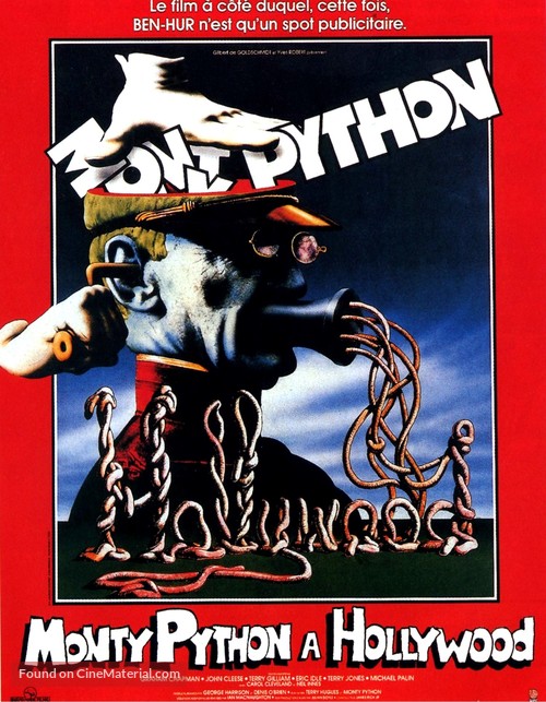 Monty Python Live at the Hollywood Bowl - French Movie Poster