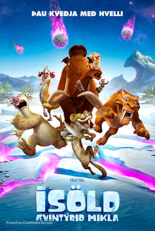 Ice Age: Collision Course - Icelandic Movie Poster