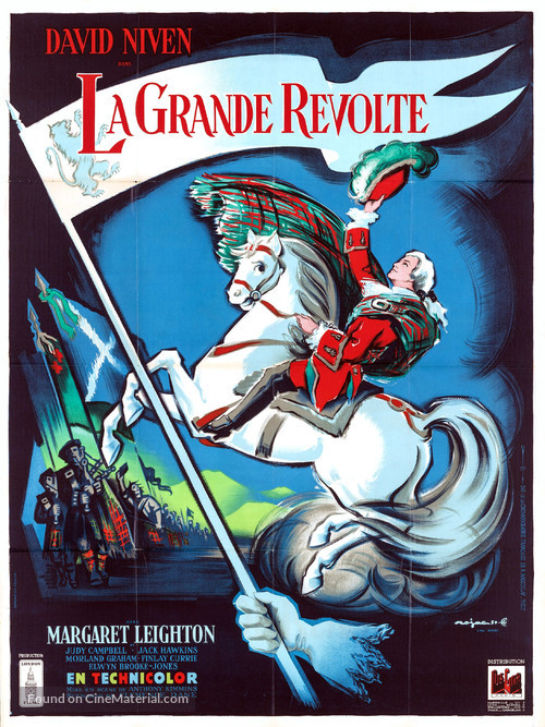 Bonnie Prince Charlie - French Movie Poster