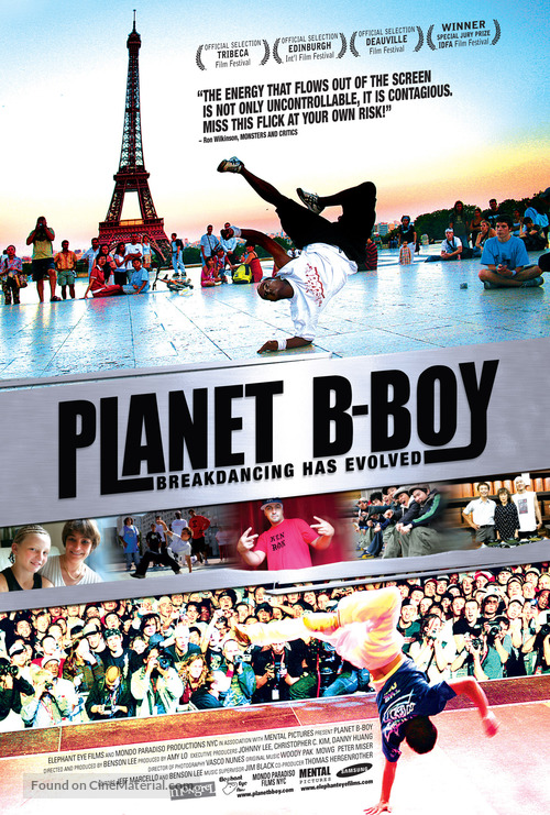 Planet B-Boy - Canadian Movie Poster