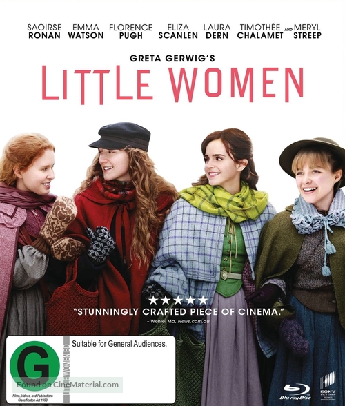 Little Women - New Zealand Blu-Ray movie cover