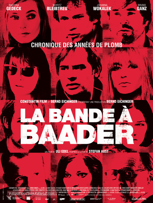 Der Baader Meinhof Komplex - French Movie Poster
