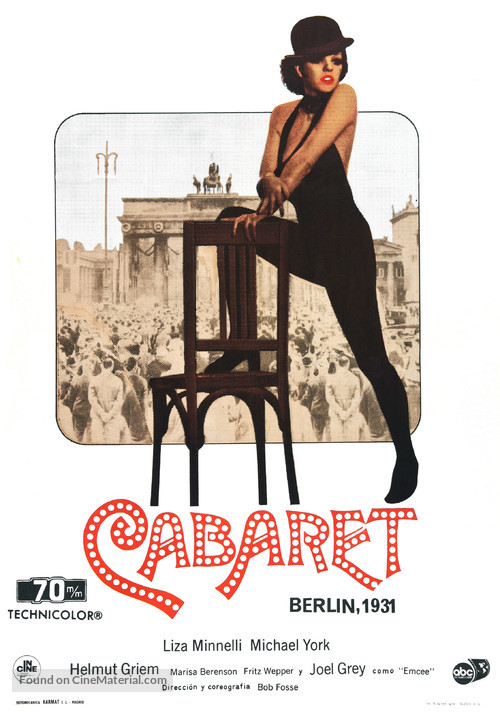 Cabaret - Spanish Movie Poster