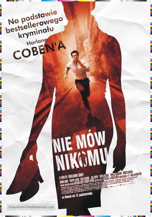 Ne le dis &agrave; personne - Polish Movie Poster
