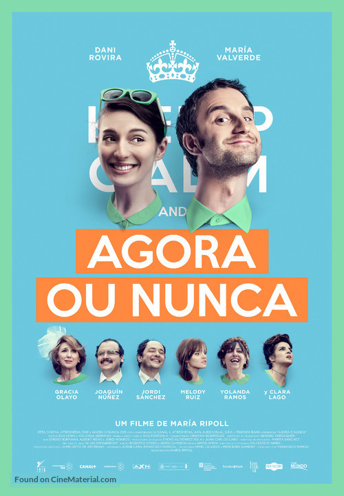 Ahora o nunca - Portuguese Movie Poster