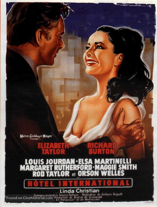 The V.I.P.s - French Movie Poster