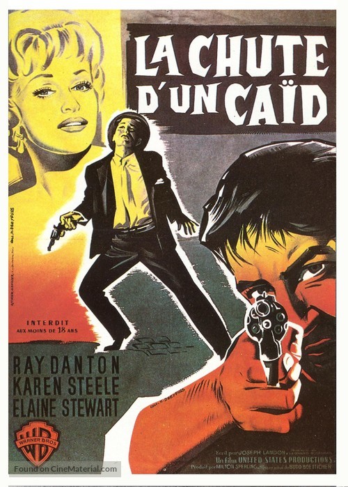 The Rise and Fall of Legs Diamond - French Movie Poster