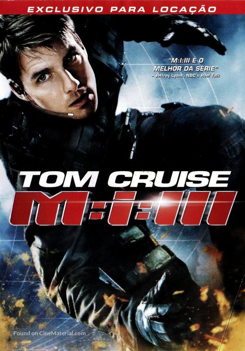 Mission: Impossible III - Brazilian Movie Cover