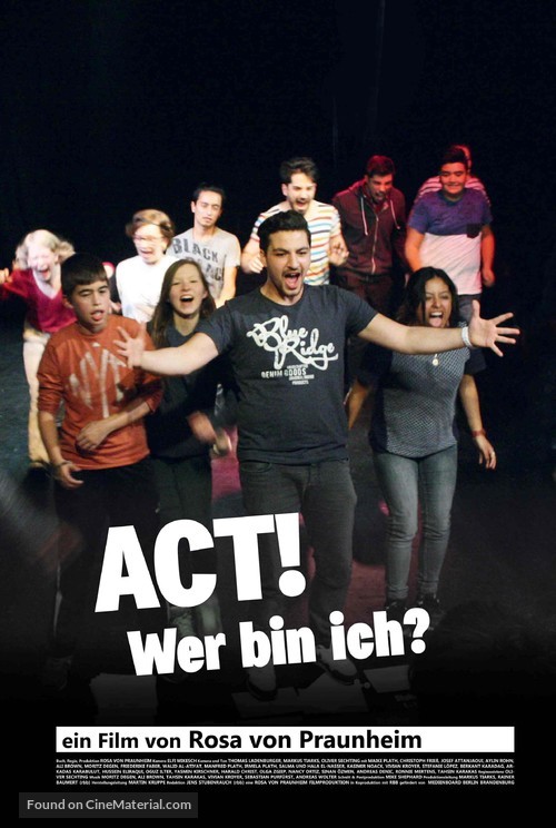 ACT! - Wer bin ich? - German Movie Poster