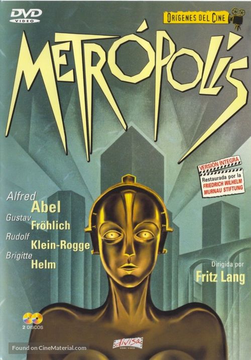 Metropolis - Spanish DVD movie cover