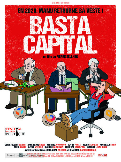 Basta Capital - French Movie Poster