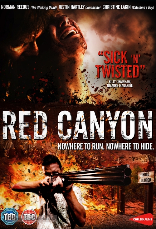 Red Canyon - British Movie Cover