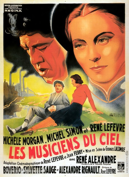 Musiciens du ciel, Les - French Movie Poster