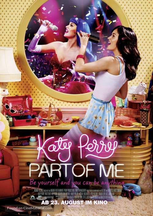 Katy Perry: Part of Me - German Movie Poster