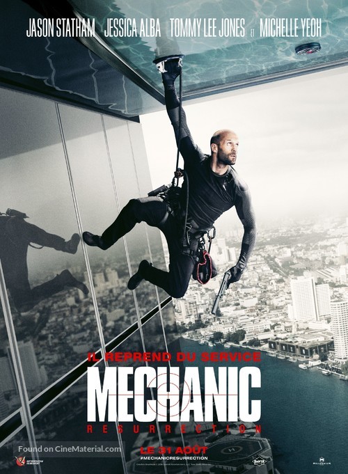 Mechanic: Resurrection - French Movie Poster