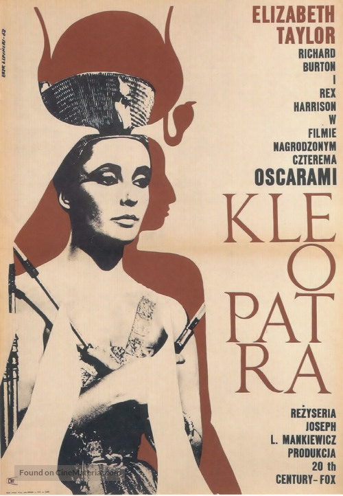 Cleopatra - Polish Movie Poster