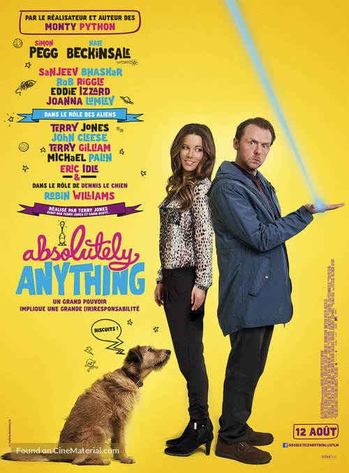 Absolutely Anything - French Movie Poster