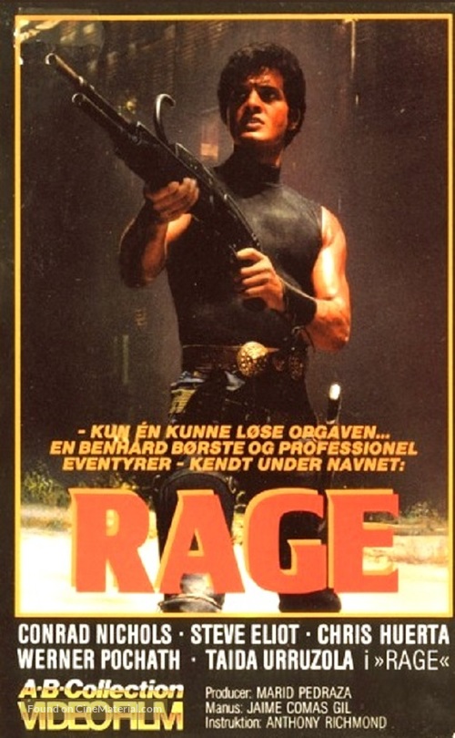 Rage - Danish Movie Cover