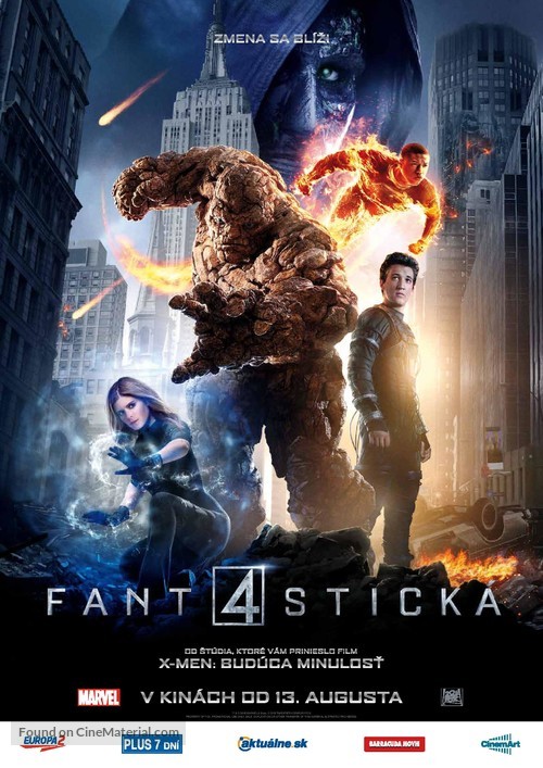 Fantastic Four - Slovak Movie Poster