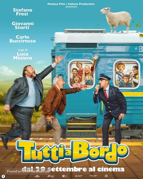 Tutti a bordo - Italian Movie Poster