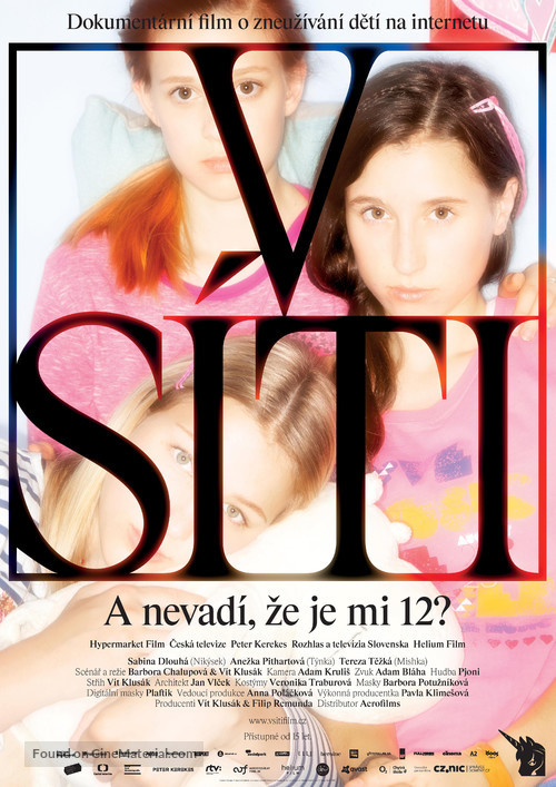 V s&iacute;ti - Czech Movie Poster