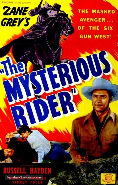 The Mysterious Rider - Movie Poster