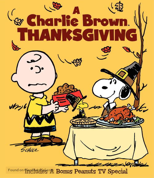 A Charlie Brown Thanksgiving - Blu-Ray movie cover