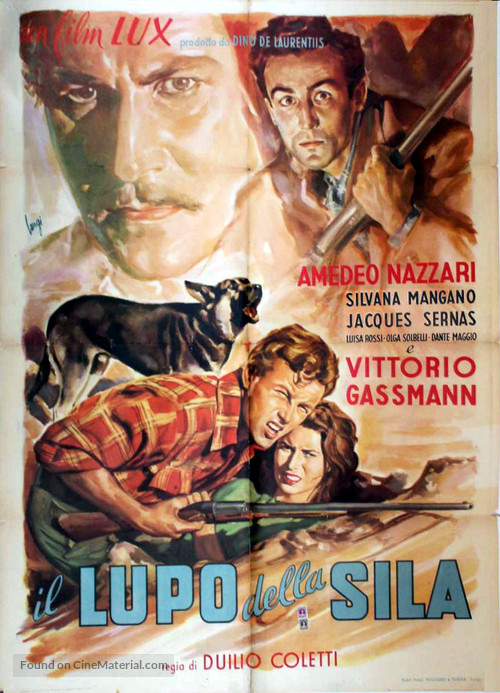 Lupo della Sila, Il - Italian Movie Poster