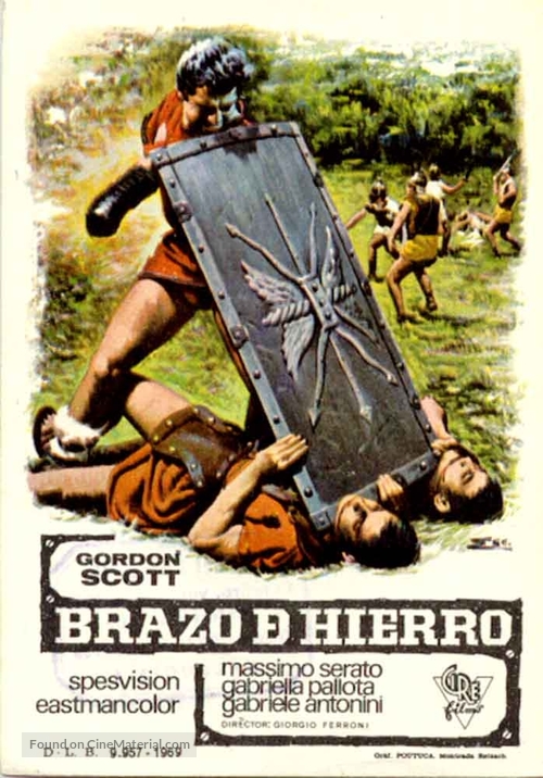 Il colosso di Roma - Spanish Movie Poster