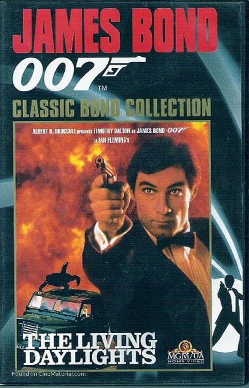 The Living Daylights - Belgian Movie Cover