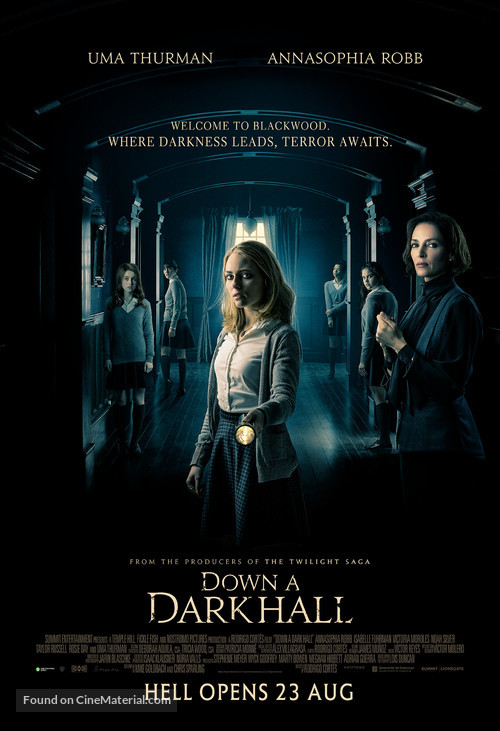 Down a Dark Hall - Singaporean Movie Poster