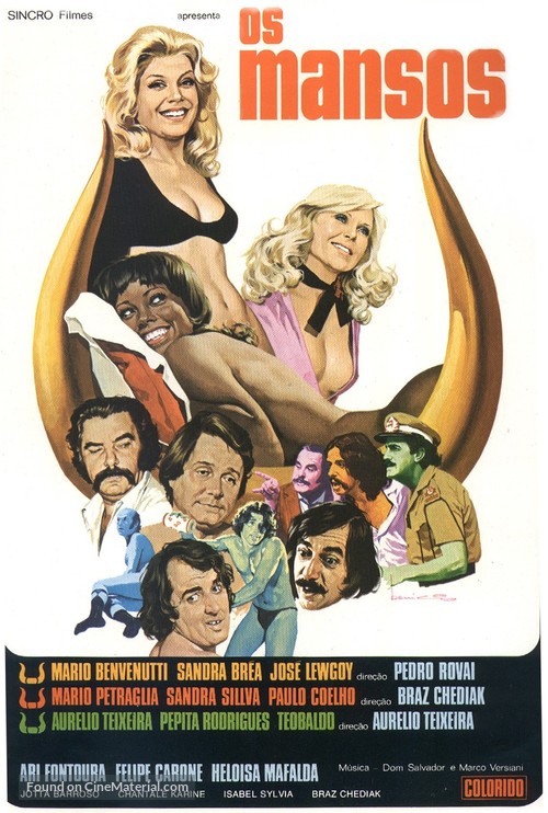 Os Mansos - Brazilian Movie Poster