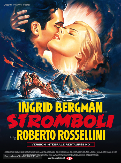 Stromboli - French Re-release movie poster
