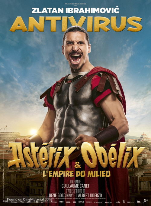 Ast&eacute;rix &amp; Ob&eacute;lix: L'Empire du Milieu - French Movie Poster