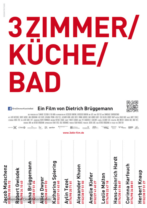 3 Zimmer/K&uuml;che/Bad - German Movie Poster